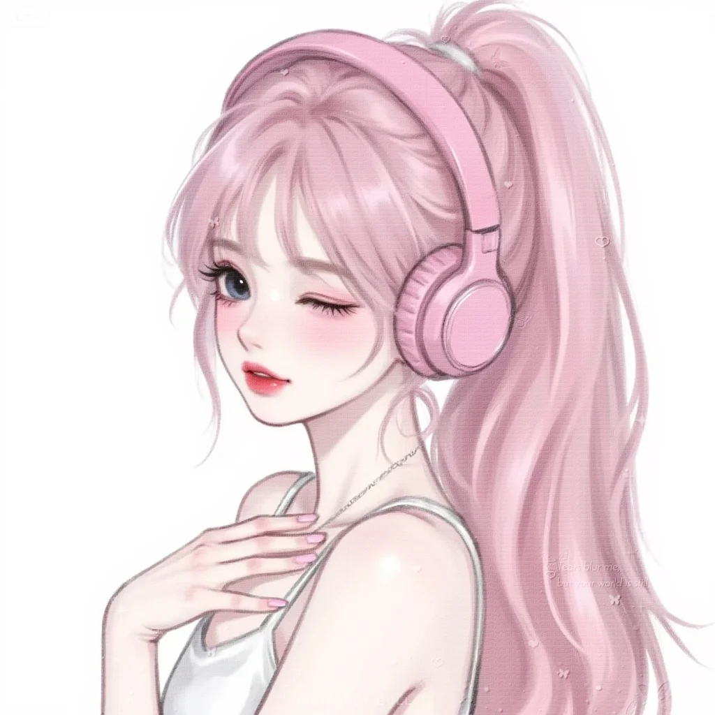 可爱电竞女孩头像