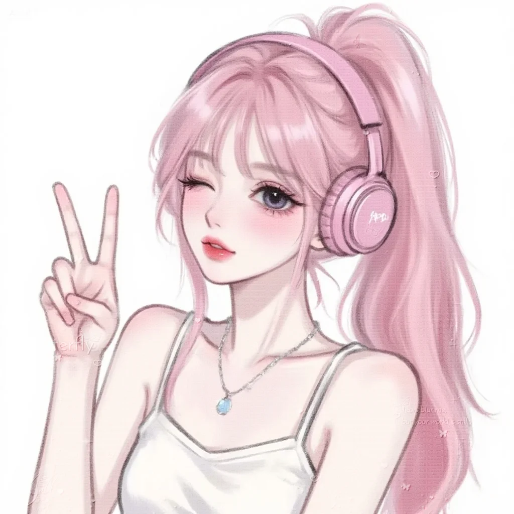 可爱电竞女孩头像