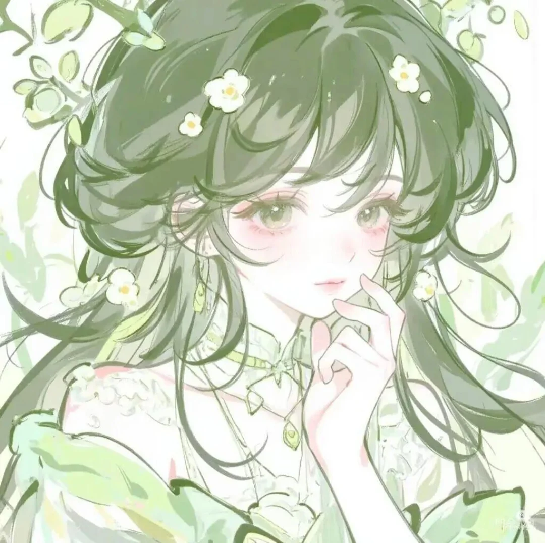 我想把这玩意染成绿的「女宝漫头」