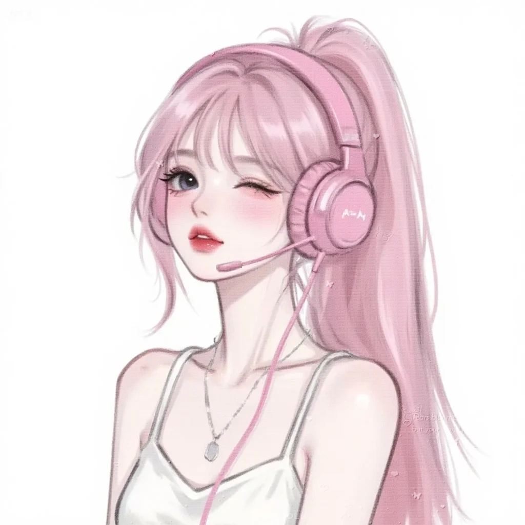 可爱电竞女孩头像