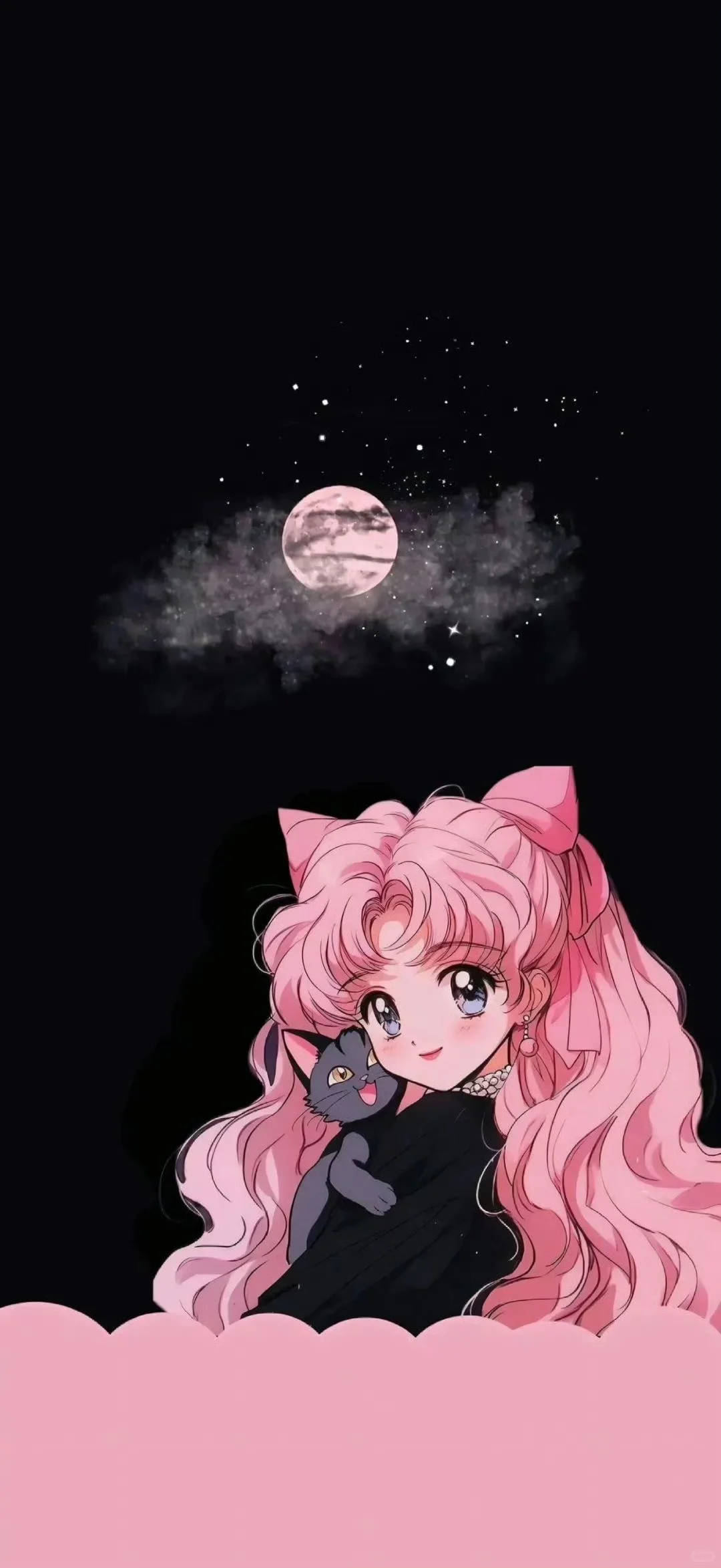 猫咪与女孩儿【全屏壁纸】