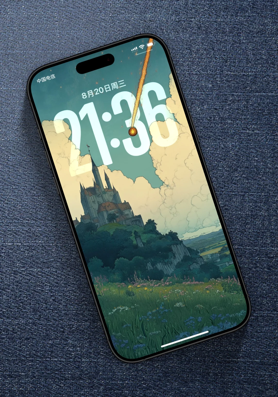 iPhone更新后的景深壁纸