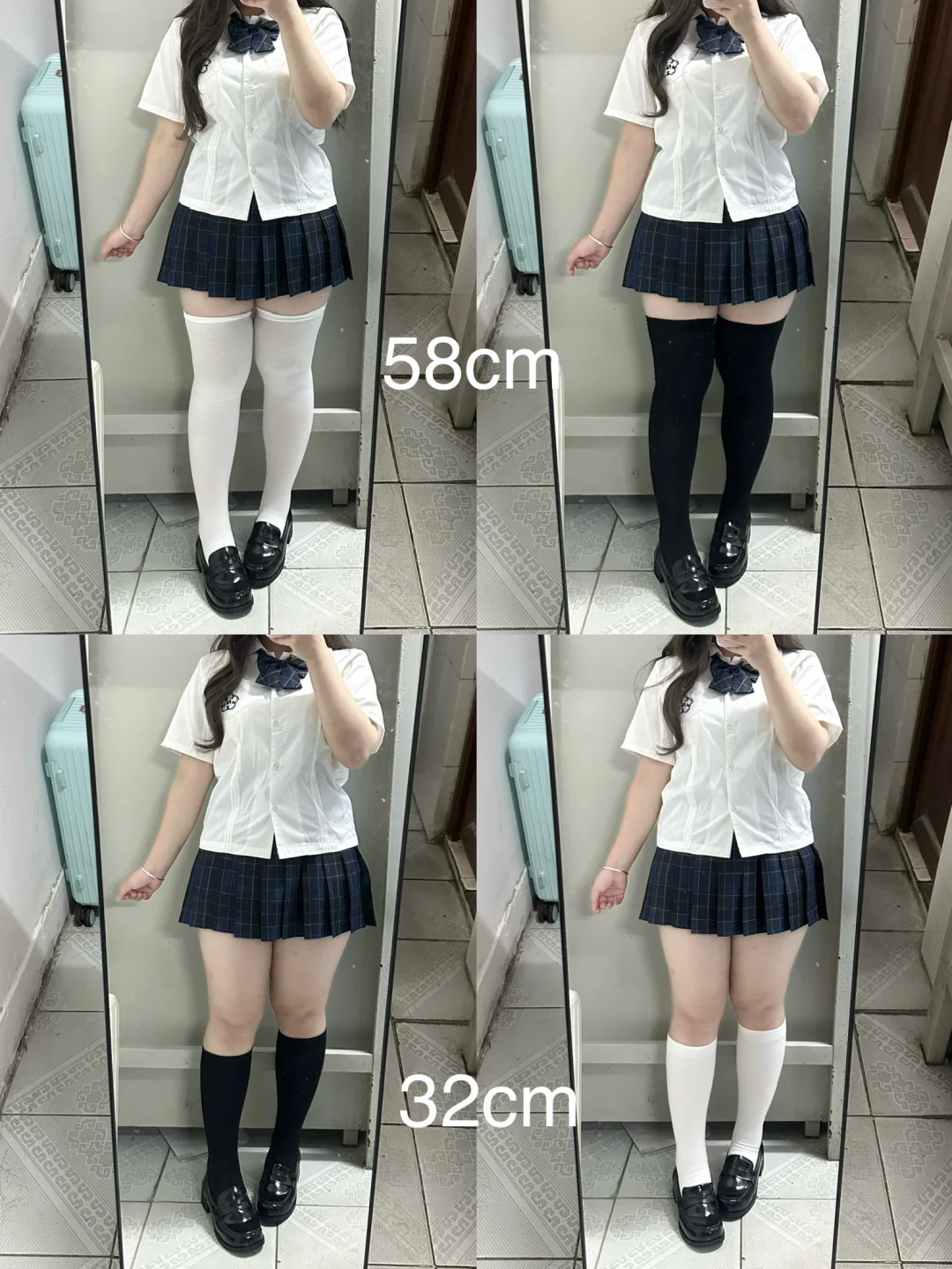 158/124 微胖不同长度袜子分享🫶🏻