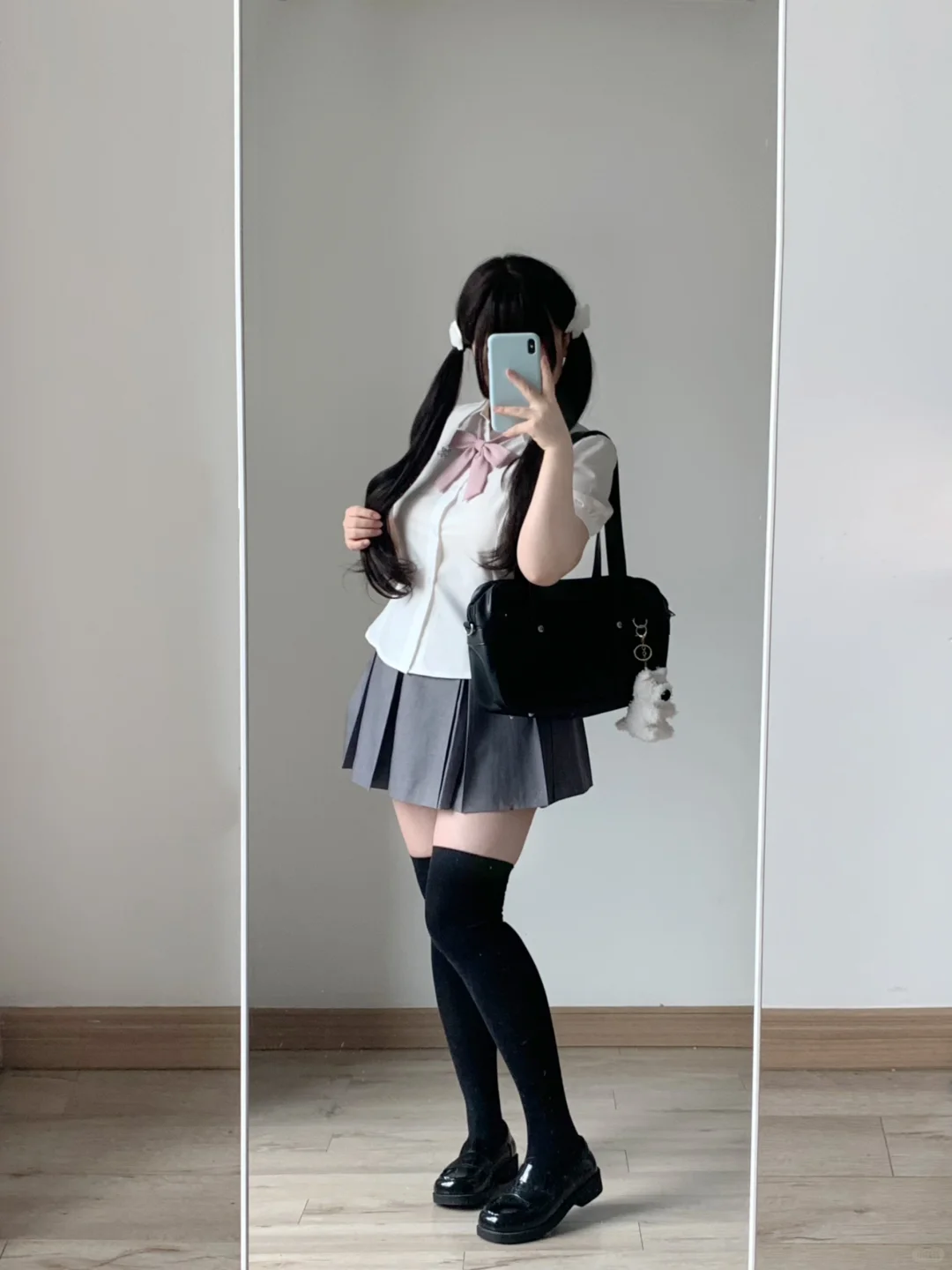 160 120｜夏日清凉感jk制服校供感穿搭分享