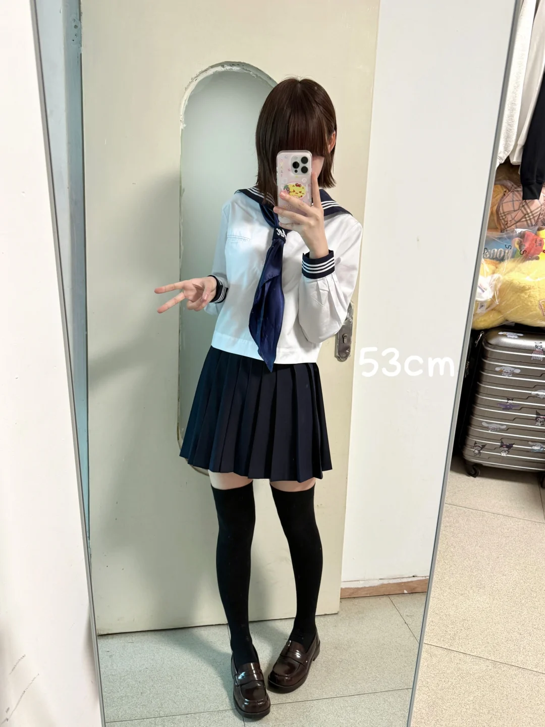 jk袜子长度分享(｡･ω･｡)