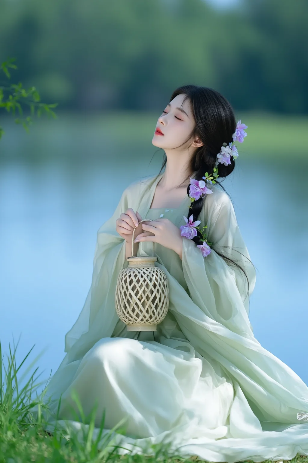 咒语分享_F.1_Lora_ 精致古装 majicFlus版