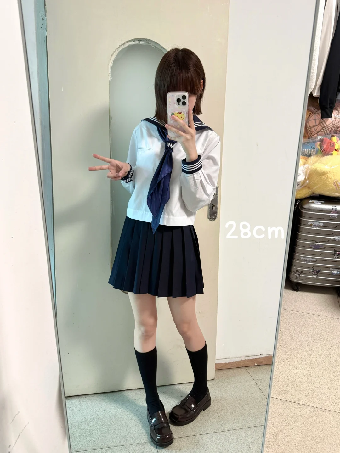 jk袜子长度分享(｡･ω･｡)