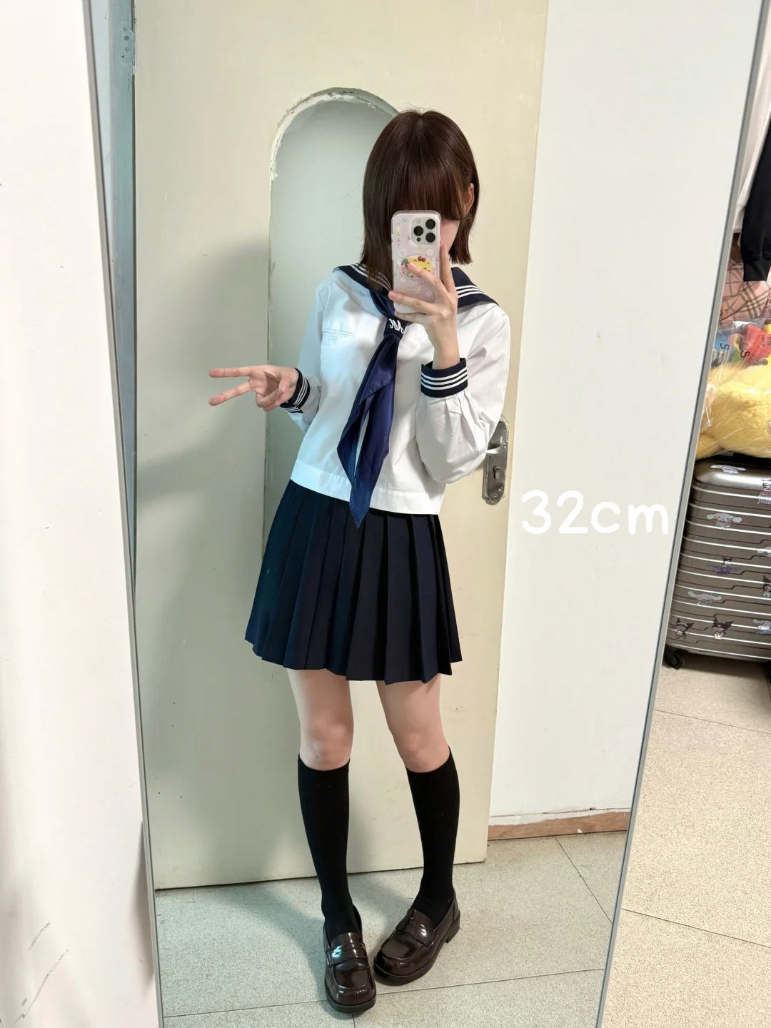 jk袜子长度分享(｡･ω･｡)