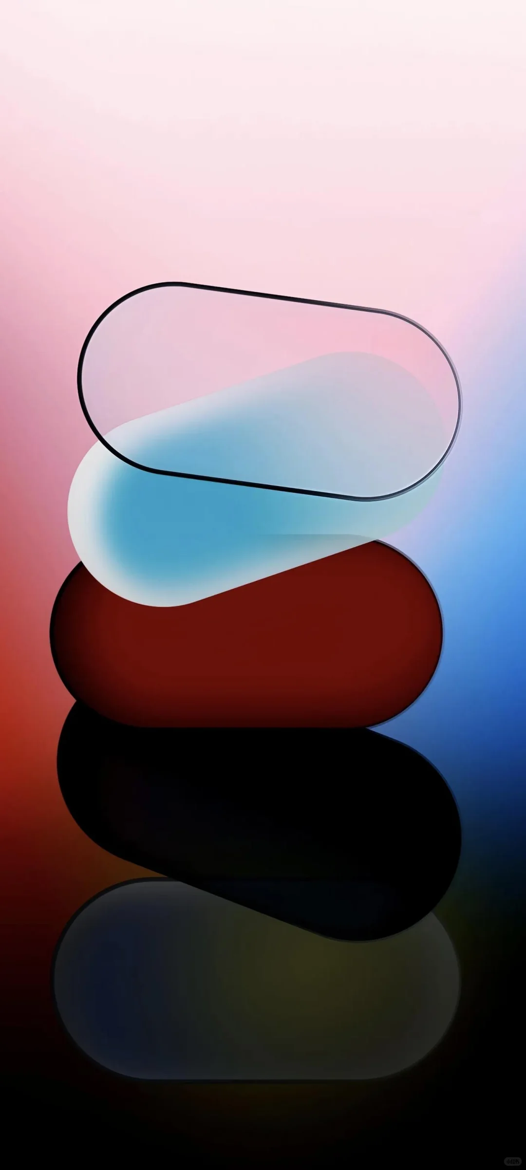 iPhone更新后的景深壁纸