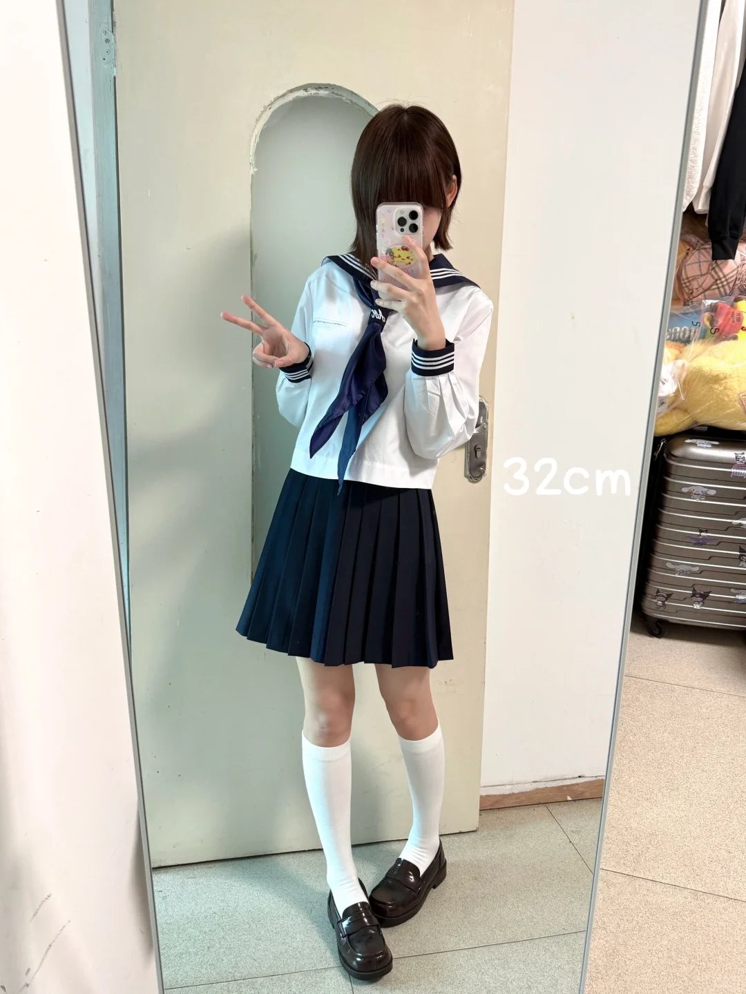 jk袜子长度分享(｡･ω･｡)
