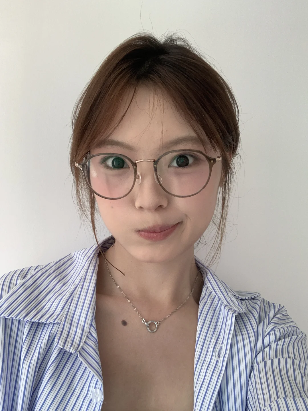 方圆脸终于找到人生眼镜❗️