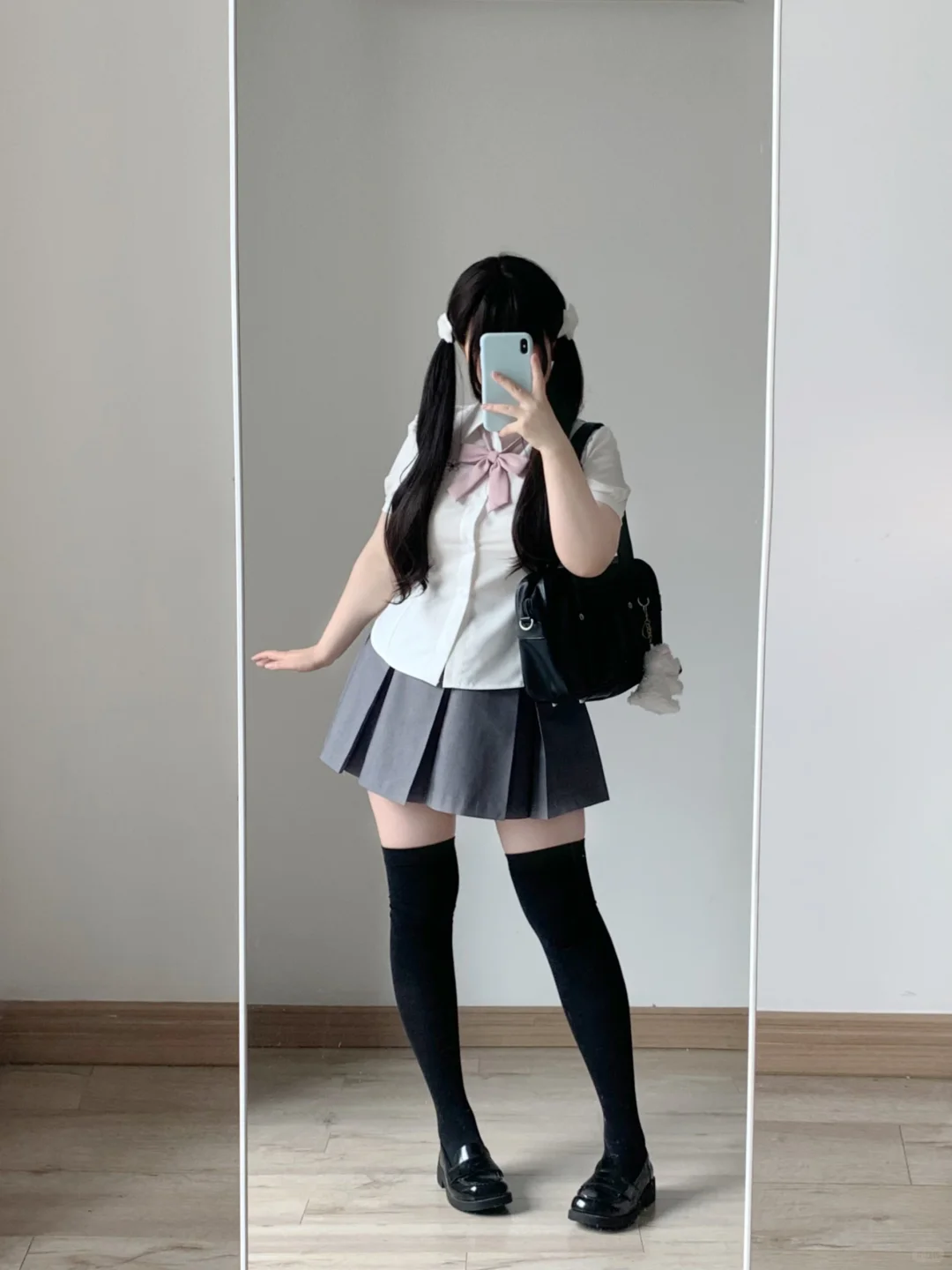 160 120｜夏日清凉感jk制服校供感穿搭分享
