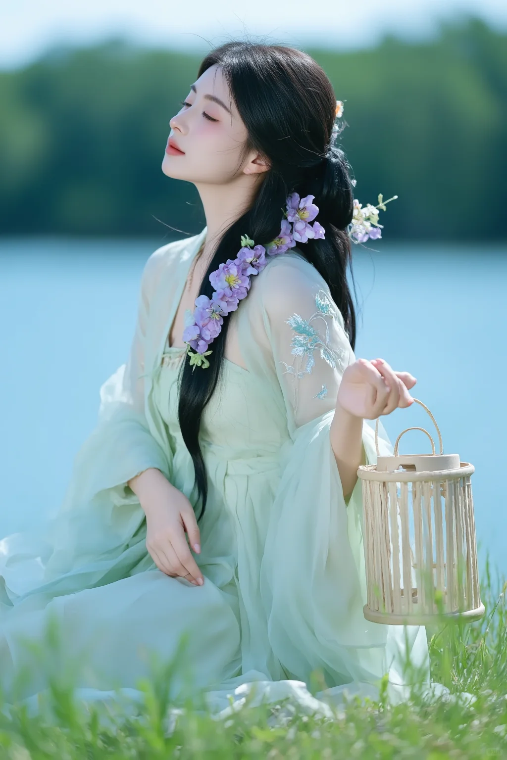 咒语分享_F.1_Lora_ 精致古装 majicFlus版