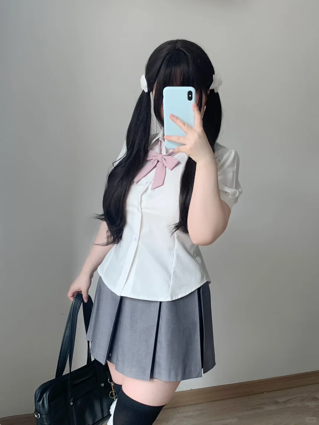 160 120｜夏日清凉感jk制服校供感穿搭分享