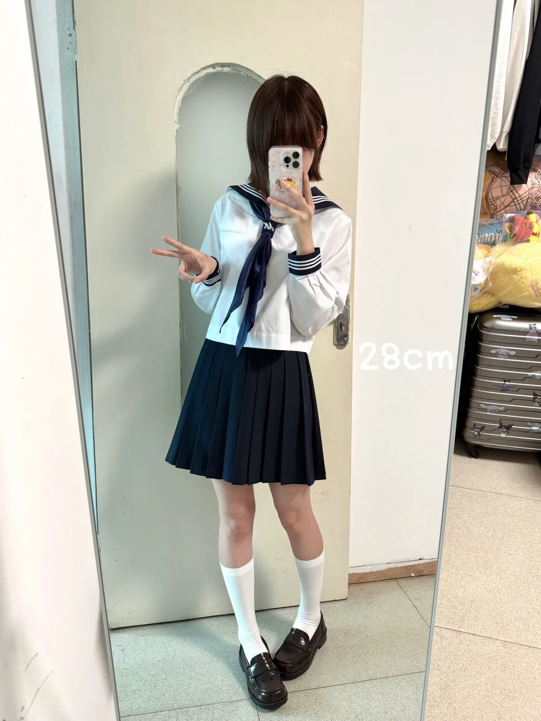 jk袜子长度分享(｡･ω･｡)