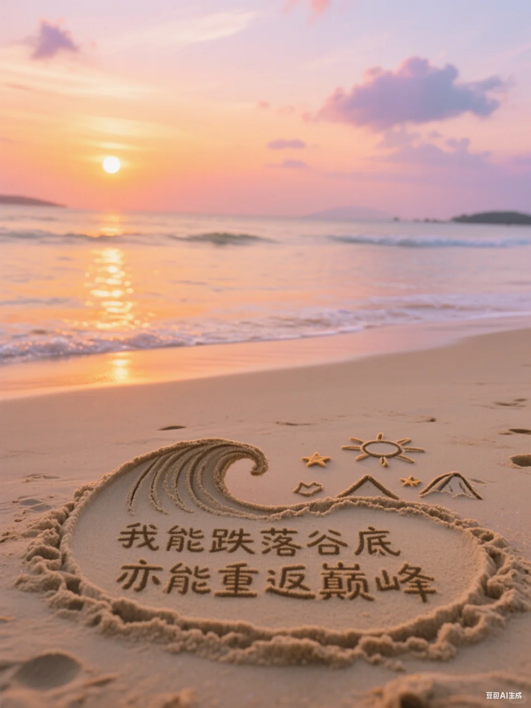 我能跌落谷底，亦能重返巅峰🌤️