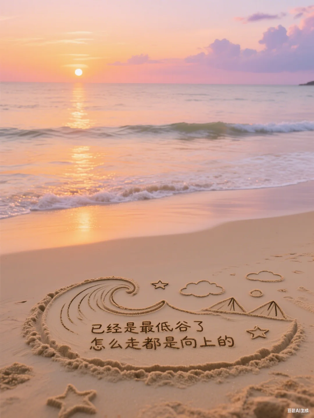 我能跌落谷底，亦能重返巅峰🌤️