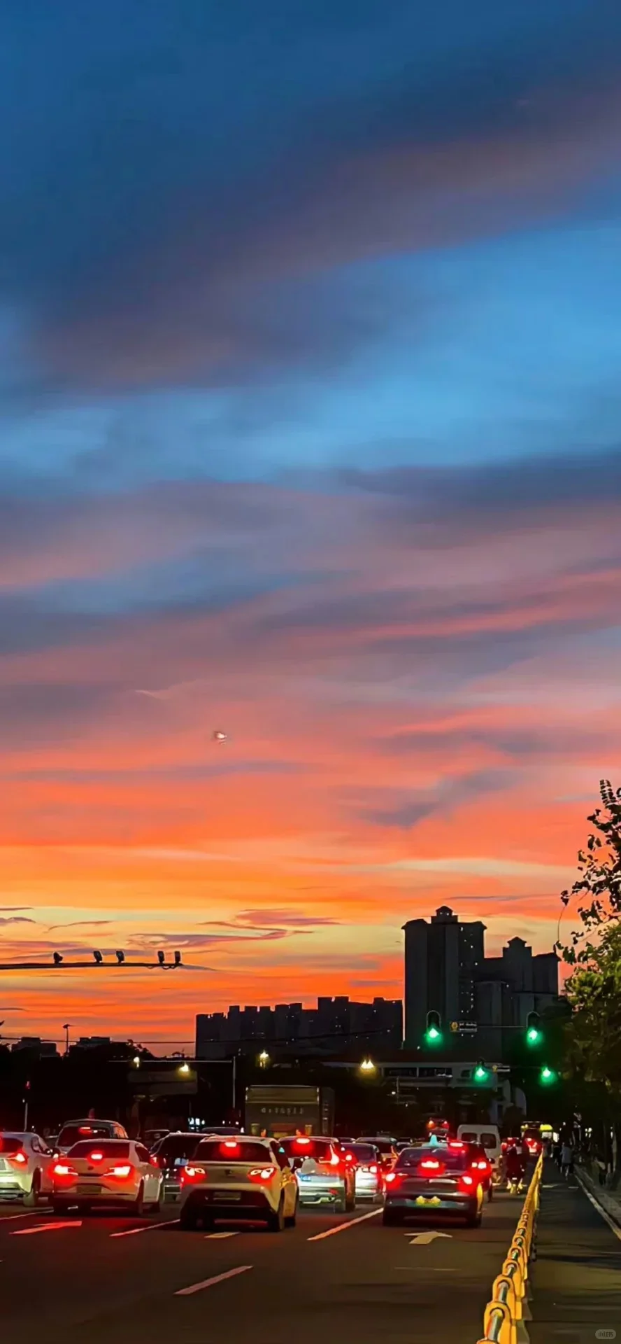 全屏超美氛围感日落壁纸🌇