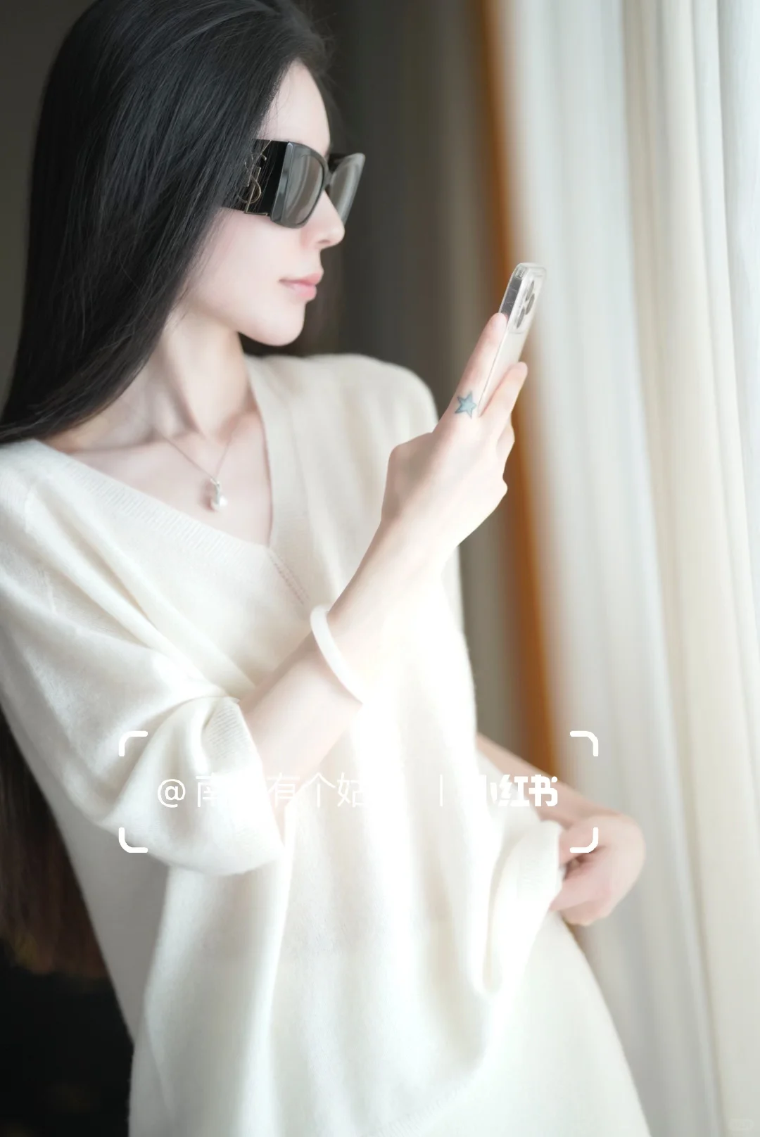真的有被她美到！白月光📷