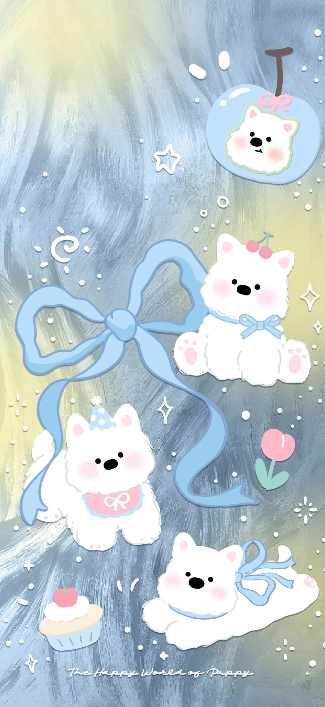 💫治愈系壁纸｜可爱小狗、