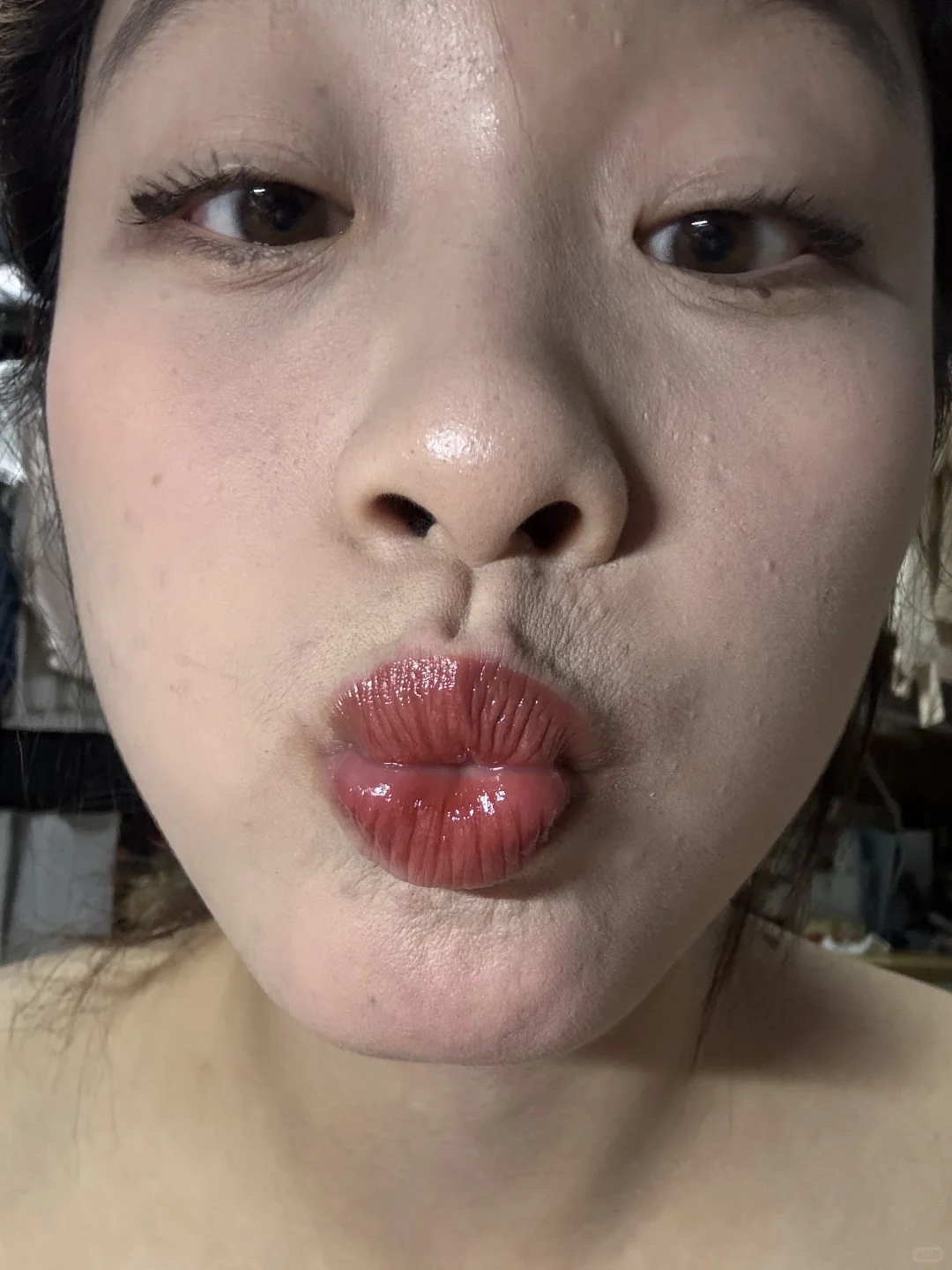 带妆十个小时！
