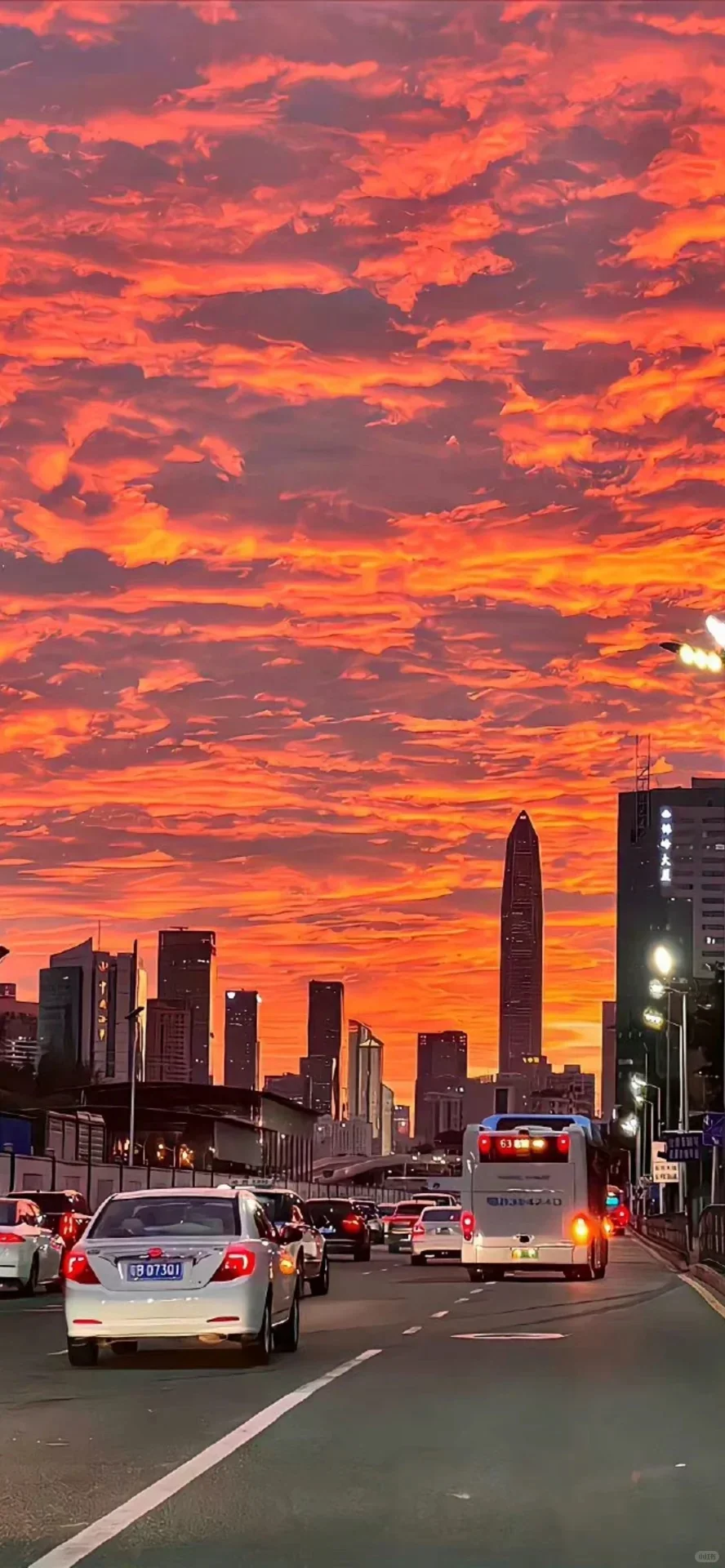 全屏超美氛围感日落壁纸🌇