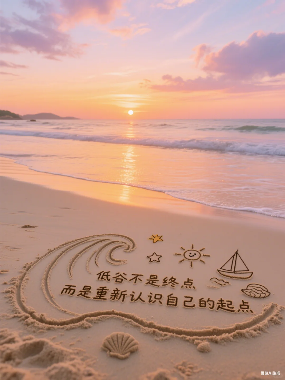 我能跌落谷底，亦能重返巅峰🌤️