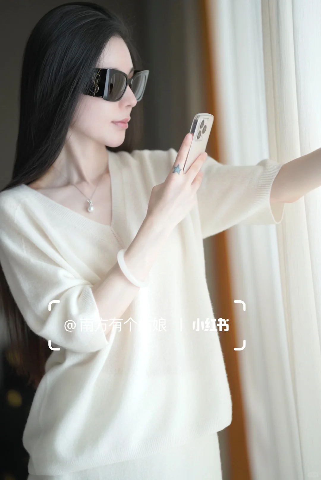 真的有被她美到！白月光📷