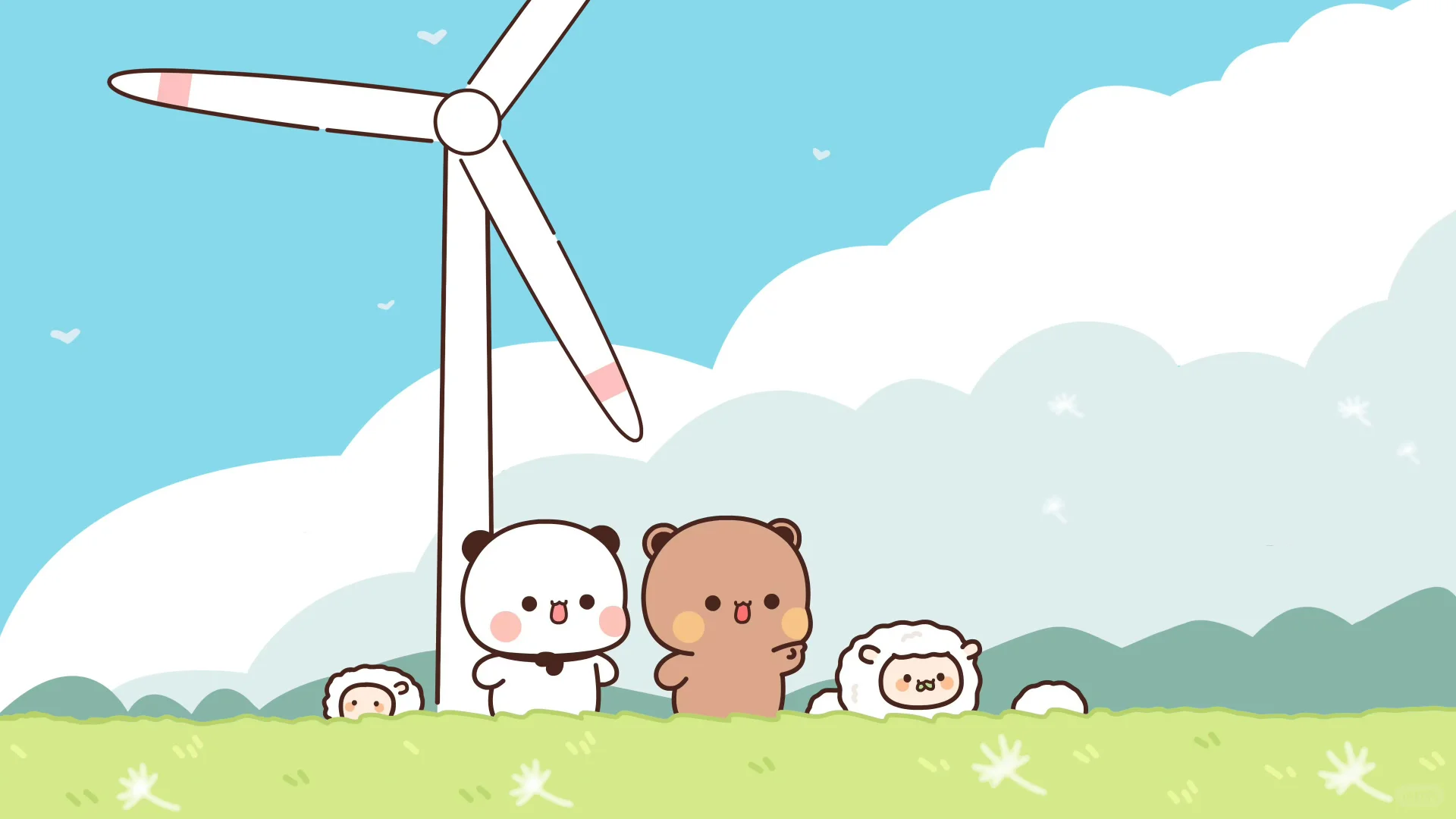 电脑壁纸🐻一二布布