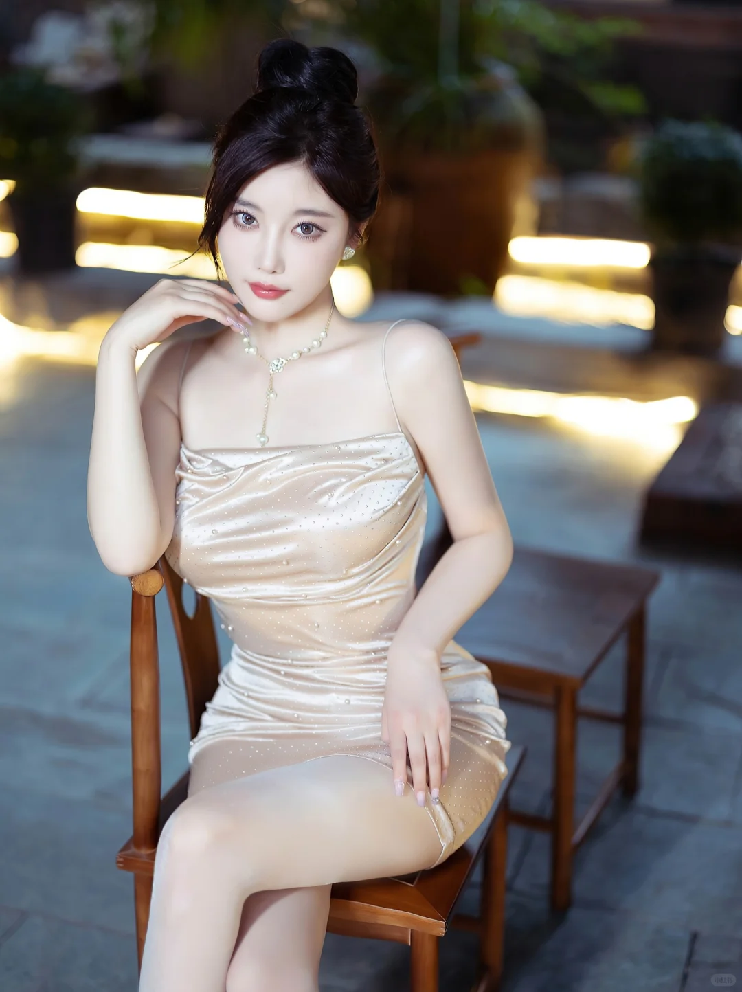 拍完觉得自己很高级的旗袍风～