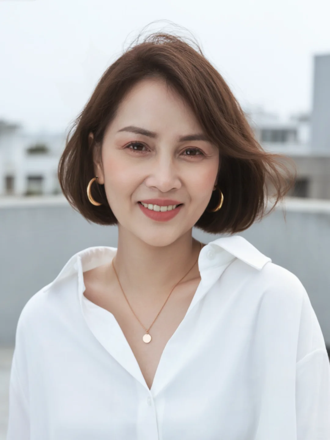 55岁老阿姨，女人味还在吗