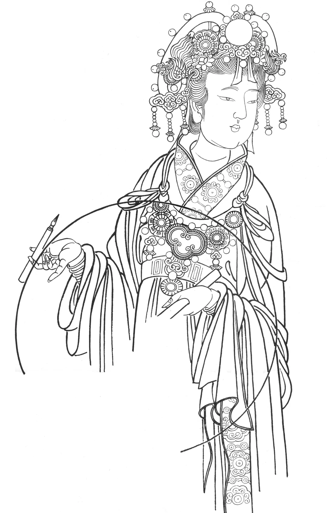永乐宫壁画/里的女神们～