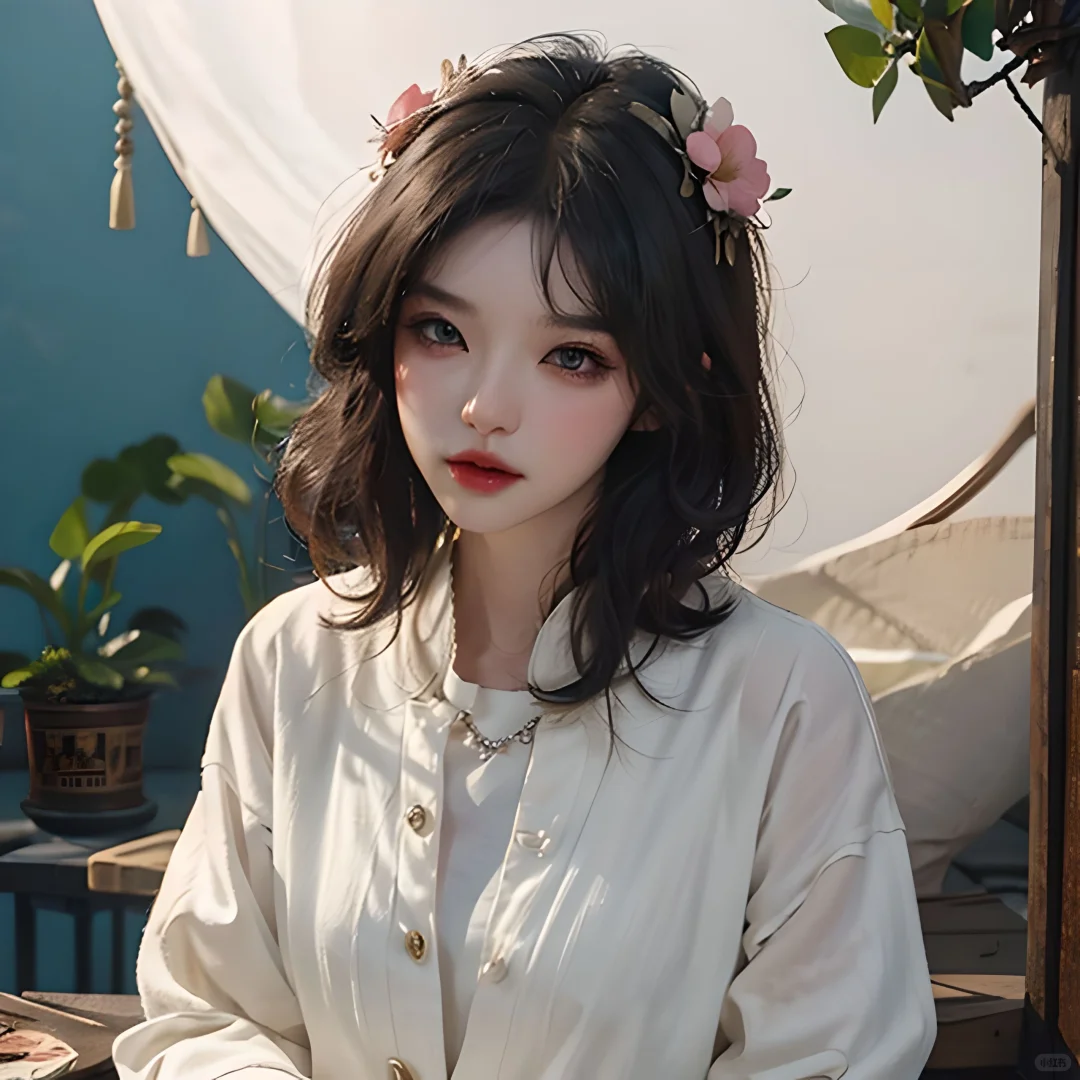 青春年华，灿若朝霞。蕾绽果结，如花似画。