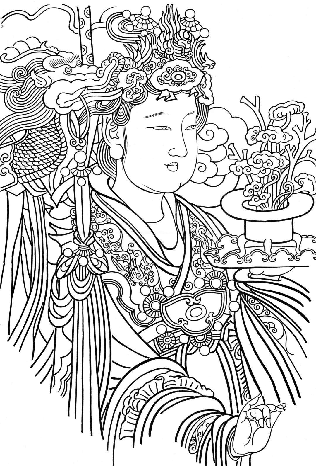 永乐宫壁画/里的女神们～