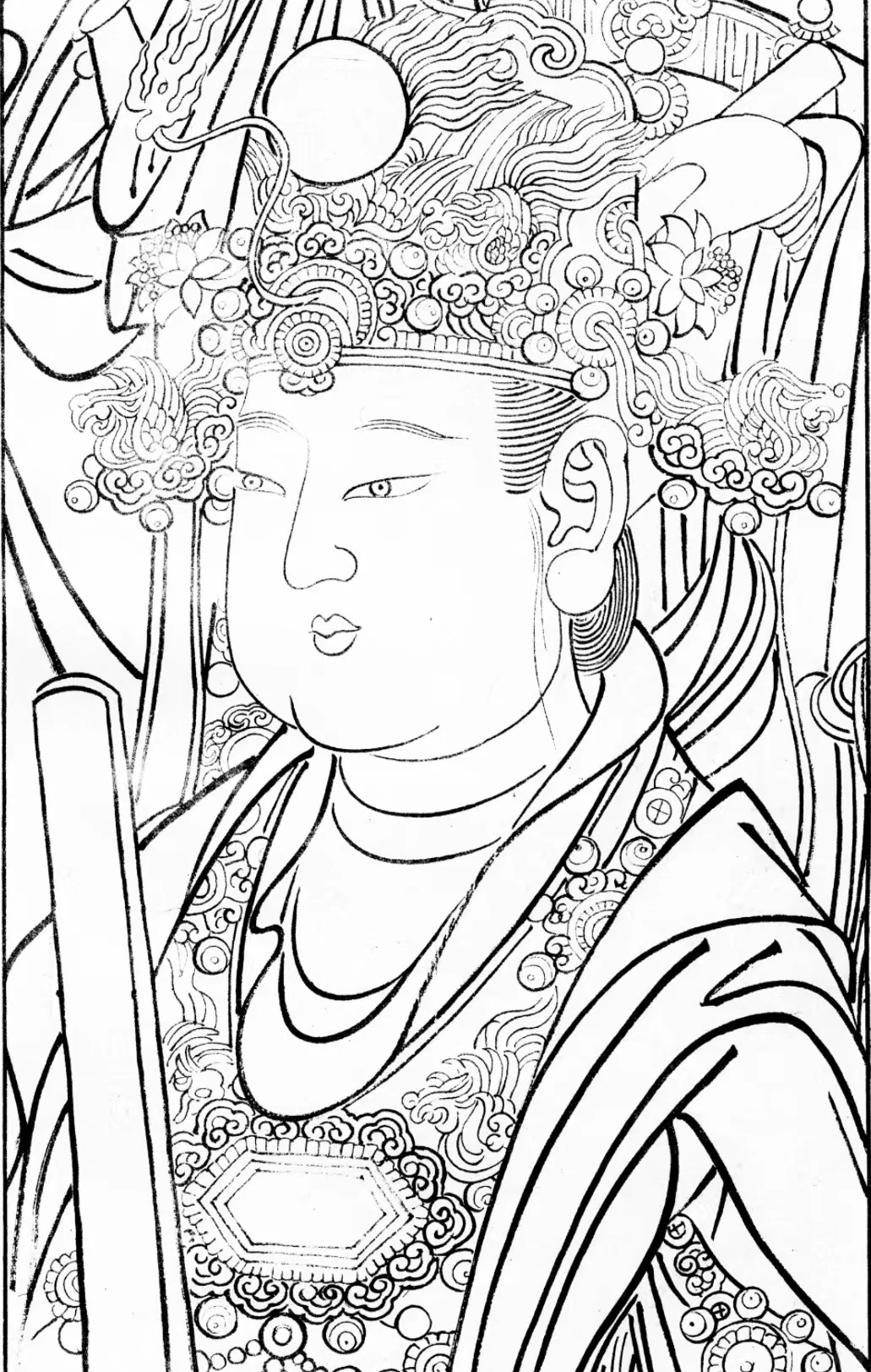 永乐宫壁画/里的女神们～