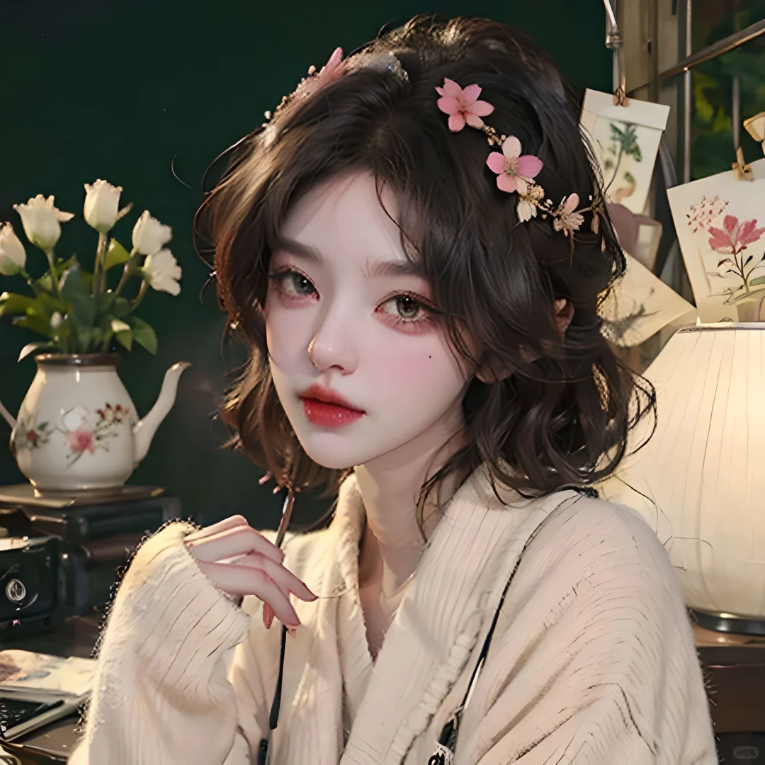 青春年华，灿若朝霞。蕾绽果结，如花似画。