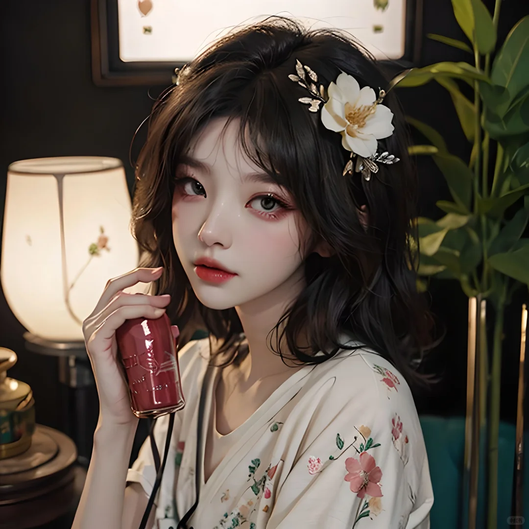 青春年华，灿若朝霞。蕾绽果结，如花似画。