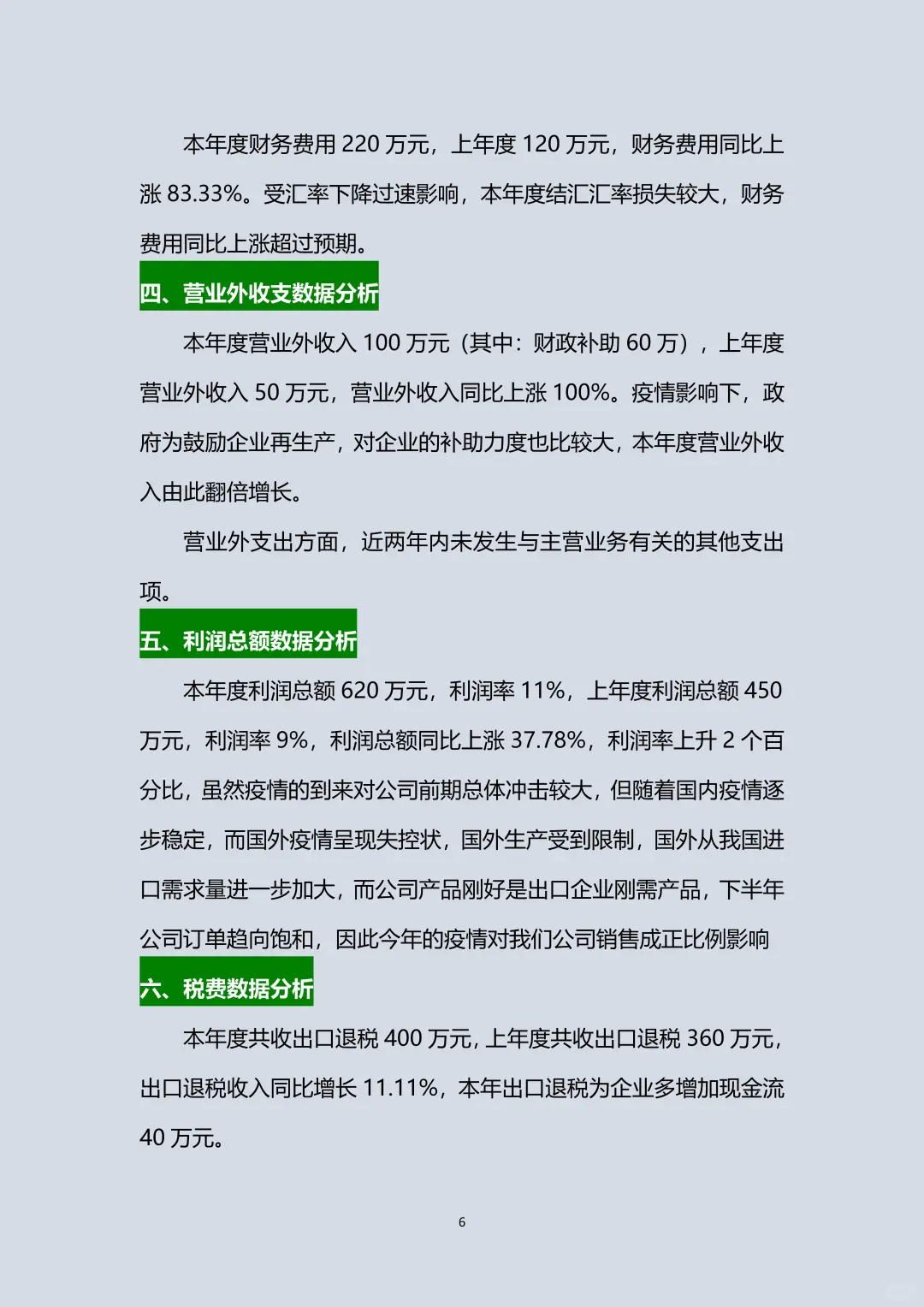 要鼠了😅为了做好这个财务分析报告🤡