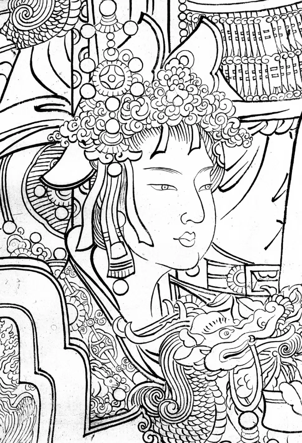 永乐宫壁画/里的女神们～