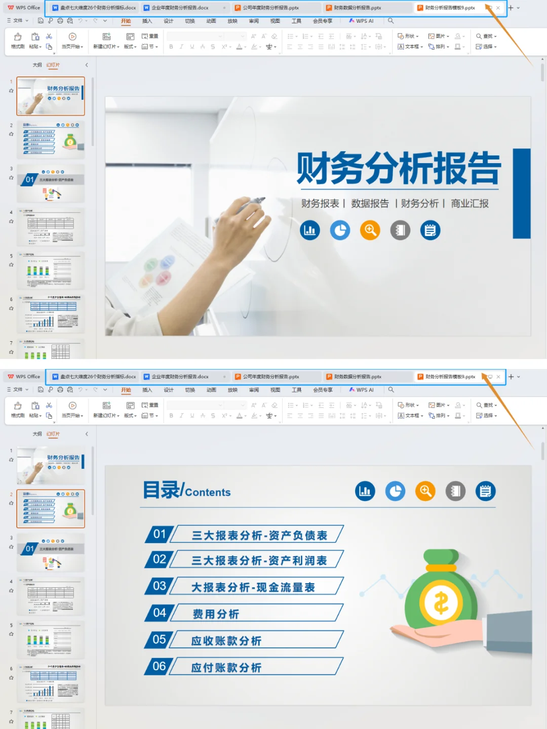 还是第一次看到这么漂亮的财务分析报告，新