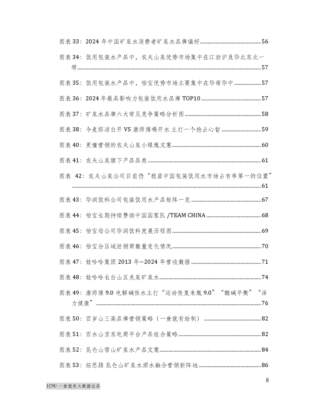 2025年矿泉水行业报告白皮书 水圈秘密来了