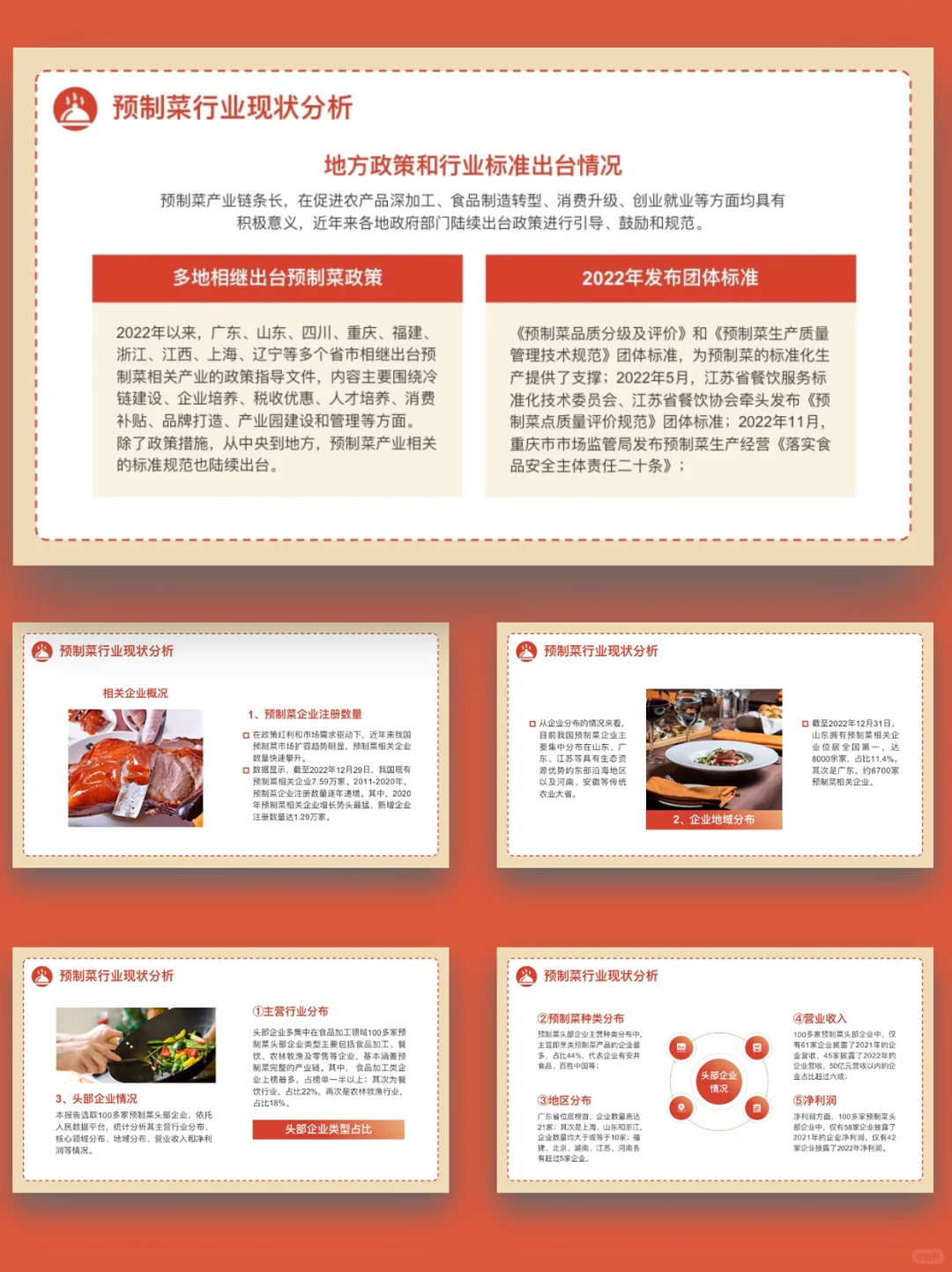 【181】预制菜行业分析报告PPT