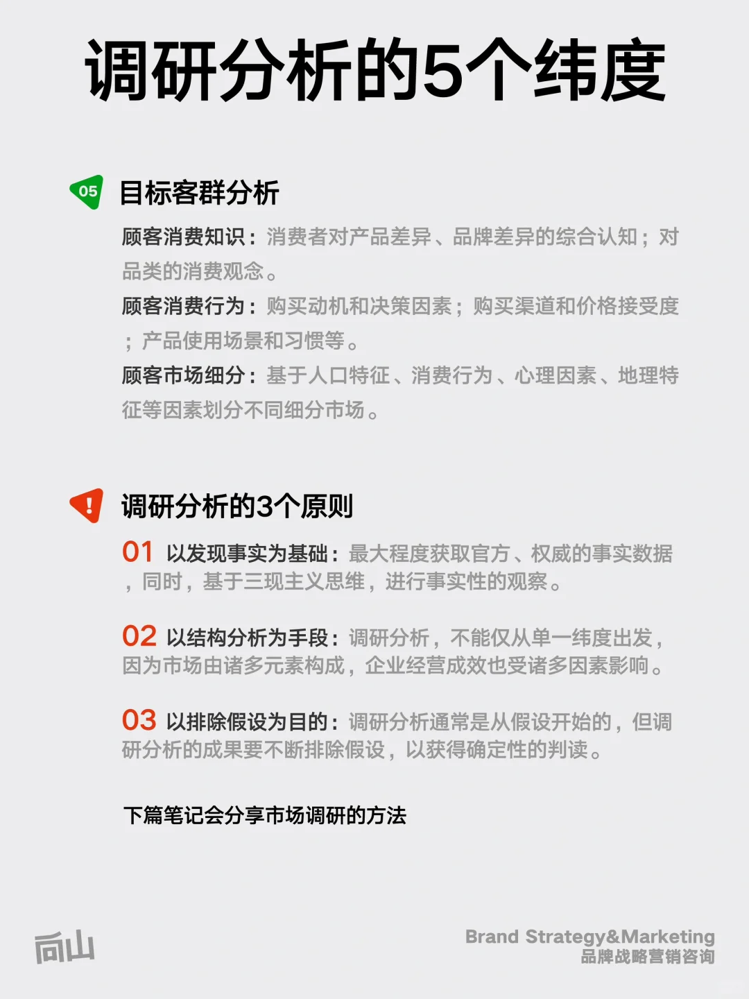 经验干货｜品牌策划，市场调研做什么