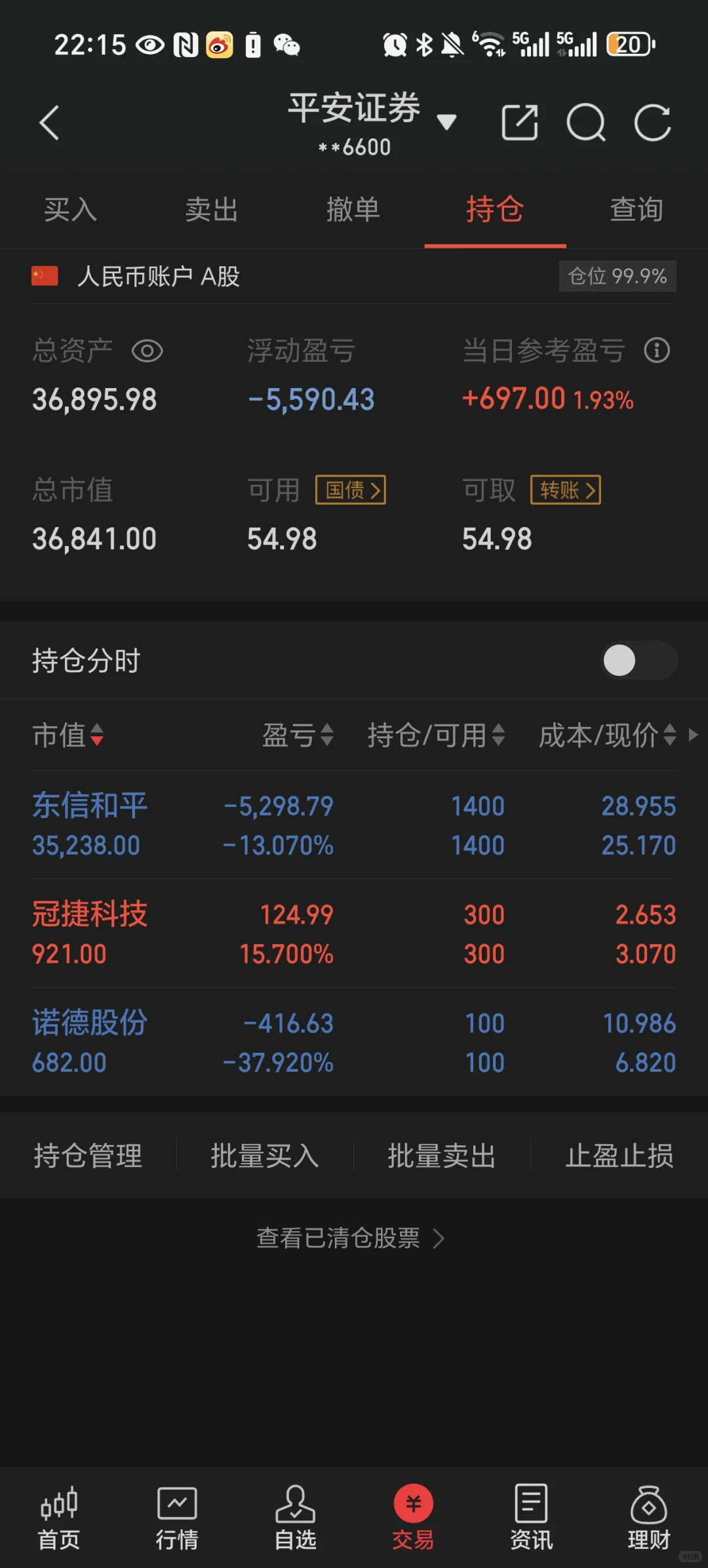 果然是跟券商的