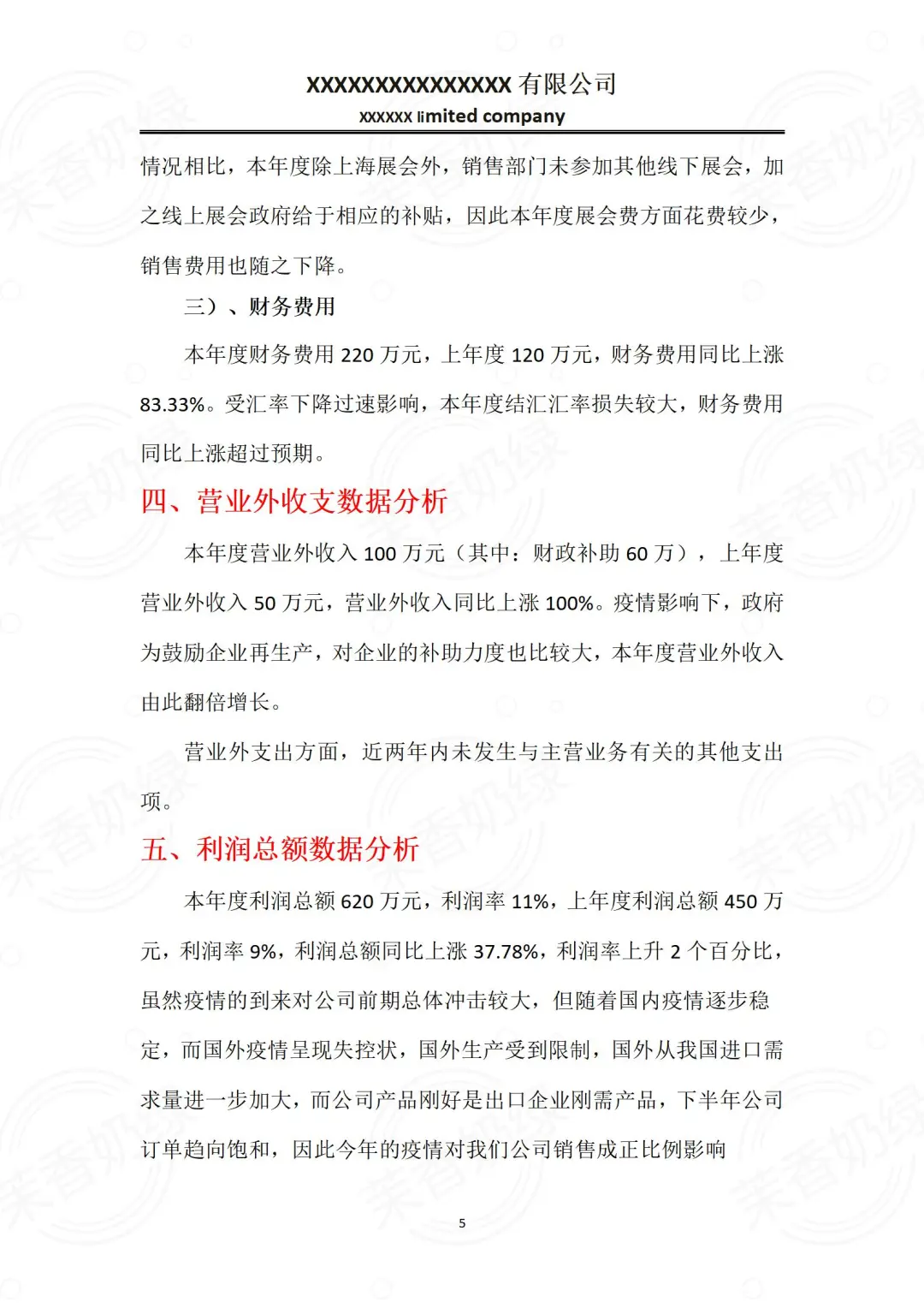 不愧是财务经理，她做的财务分析报告真漂亮