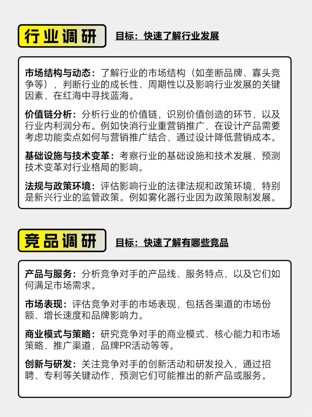 产品设计｜市场调研这么做，超简单！