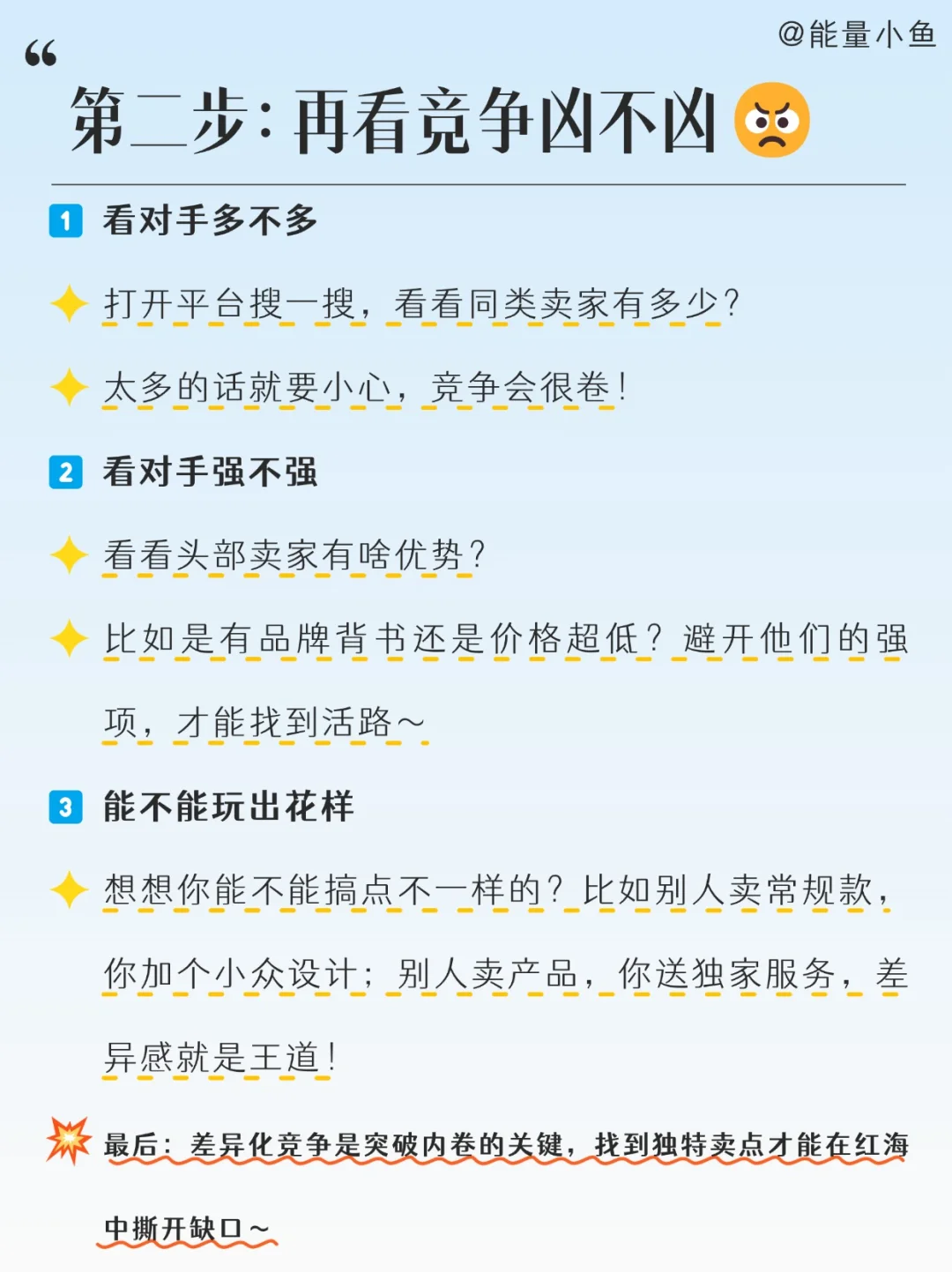🔥保姆级教程5步判断一个市场能不能入局