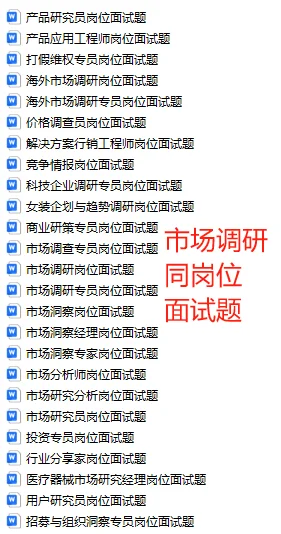 深度还原市场调研忙忙碌碌工作的一天