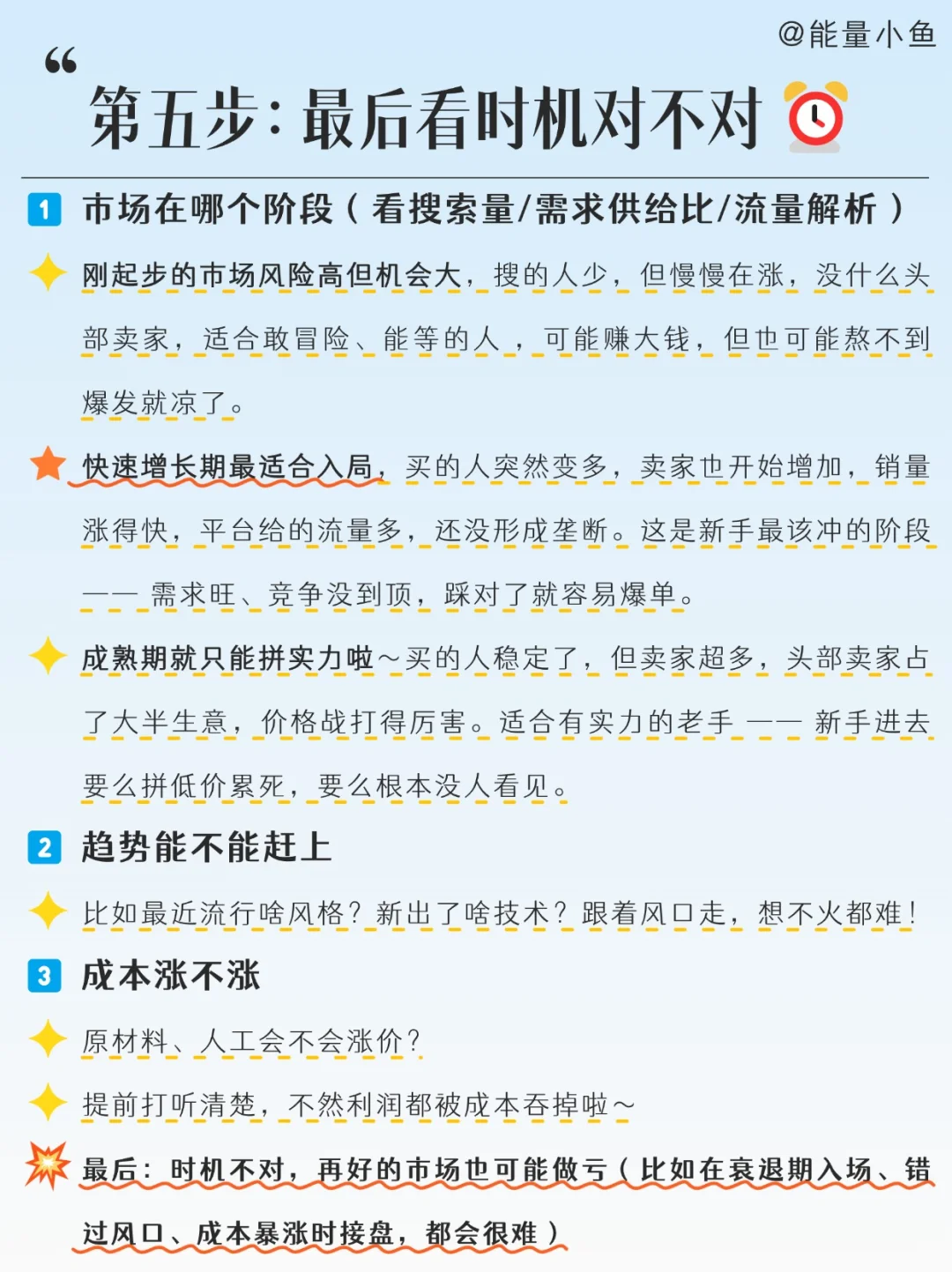 🔥保姆级教程5步判断一个市场能不能入局