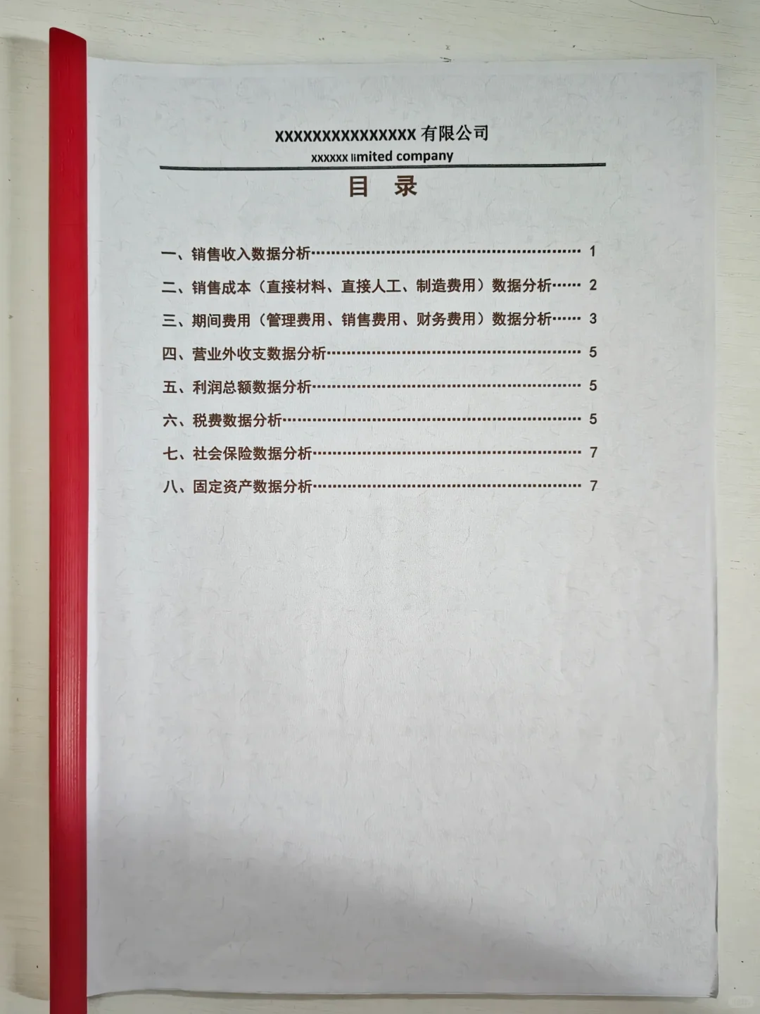 第一次见到这么好看的年度财务分析报告～